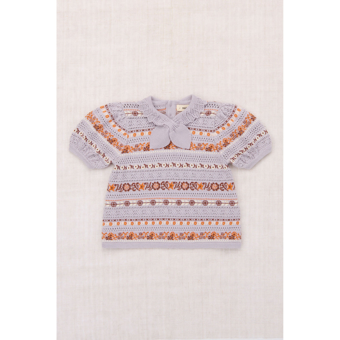 Misha and Puff Mist Eyelet Ribbon Katya Blouse