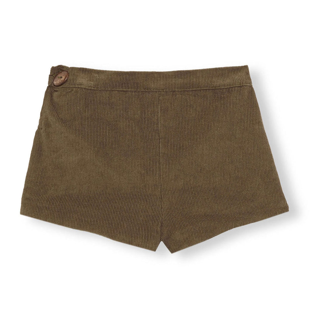 Birinit Khaki Corduroy Baby Shorts