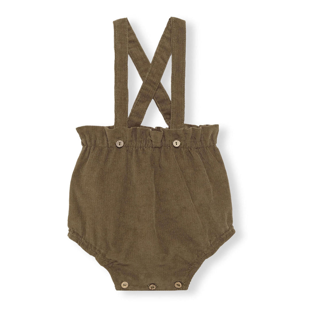 Birinit Khaki Corduroy Straps Bloomer