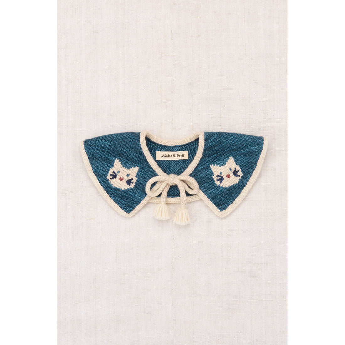 Misha and Puff Blue Smoke Kitten Collar