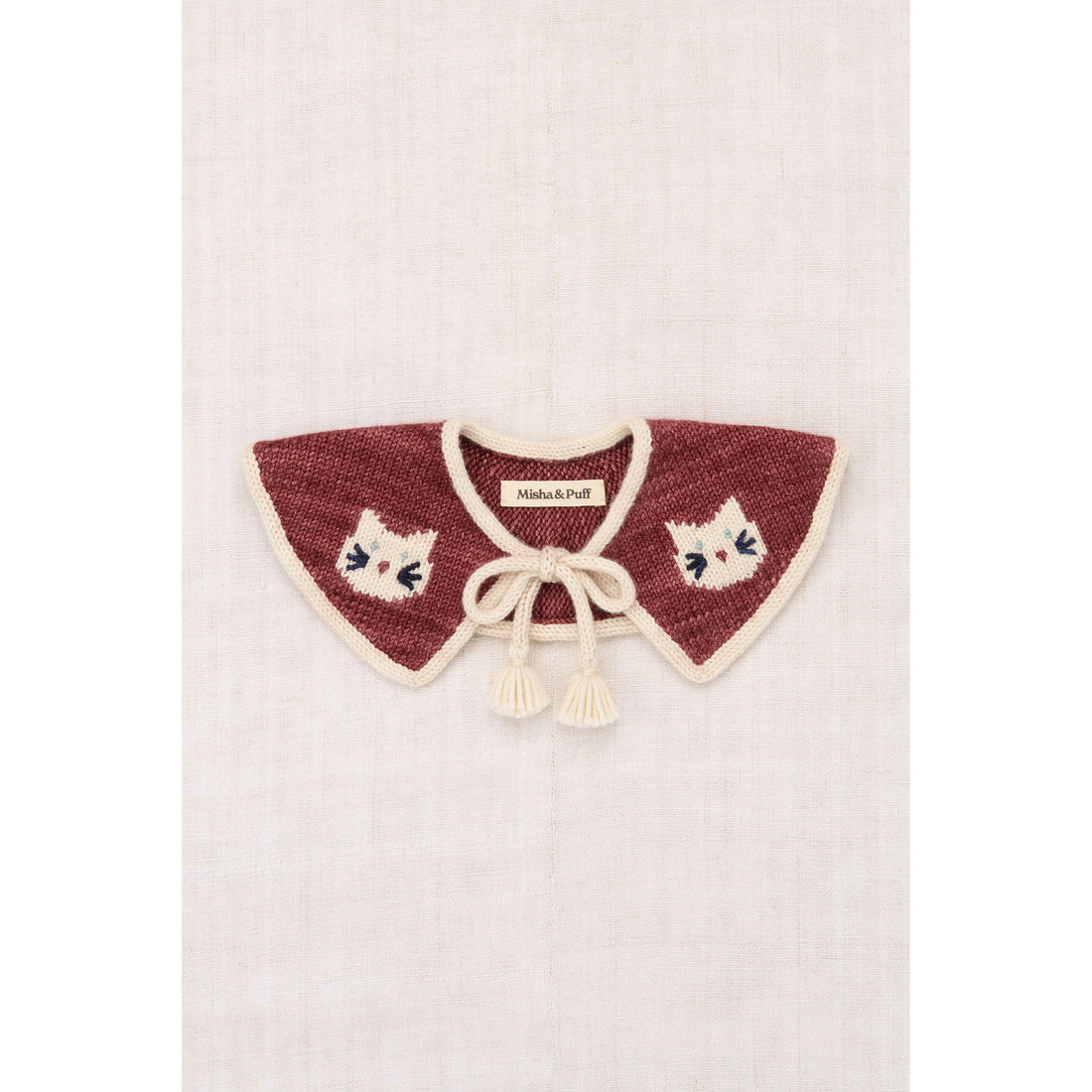 Misha and Puff Madder Root Kitten Collar