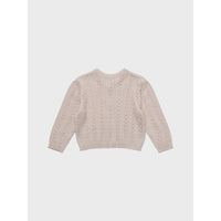 Louisiella Light Pink Kelsea Knit Baby Cardigan