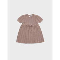Louisiella Pink Delaney Knit Baby Dress