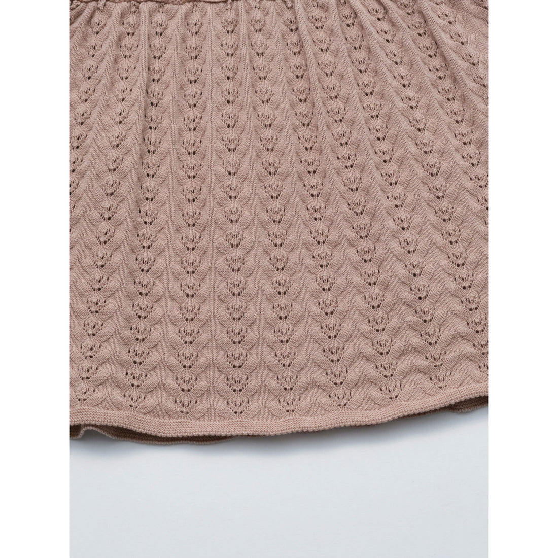 Louisiella Pink Delaney Knit Baby Dress