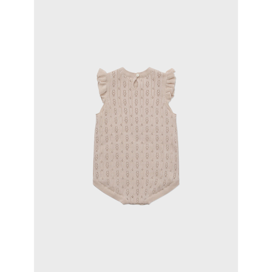 Louisiella Light Pink Anneth Knit Baby Romper