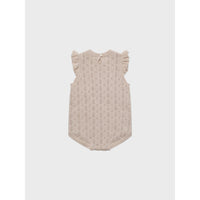 Louisiella Light Pink Anneth Knit Baby Romper