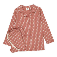 L by Ladida Rust Grandpa Pajama Set