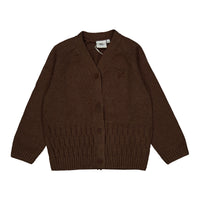 L by Ladida Brown Textured Cardigan