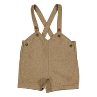 L by Ladida Taupe Wool Overalls