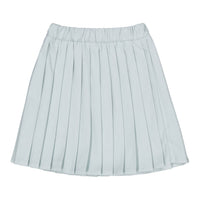 L by Ladida Blue Wool Pleated Skirt