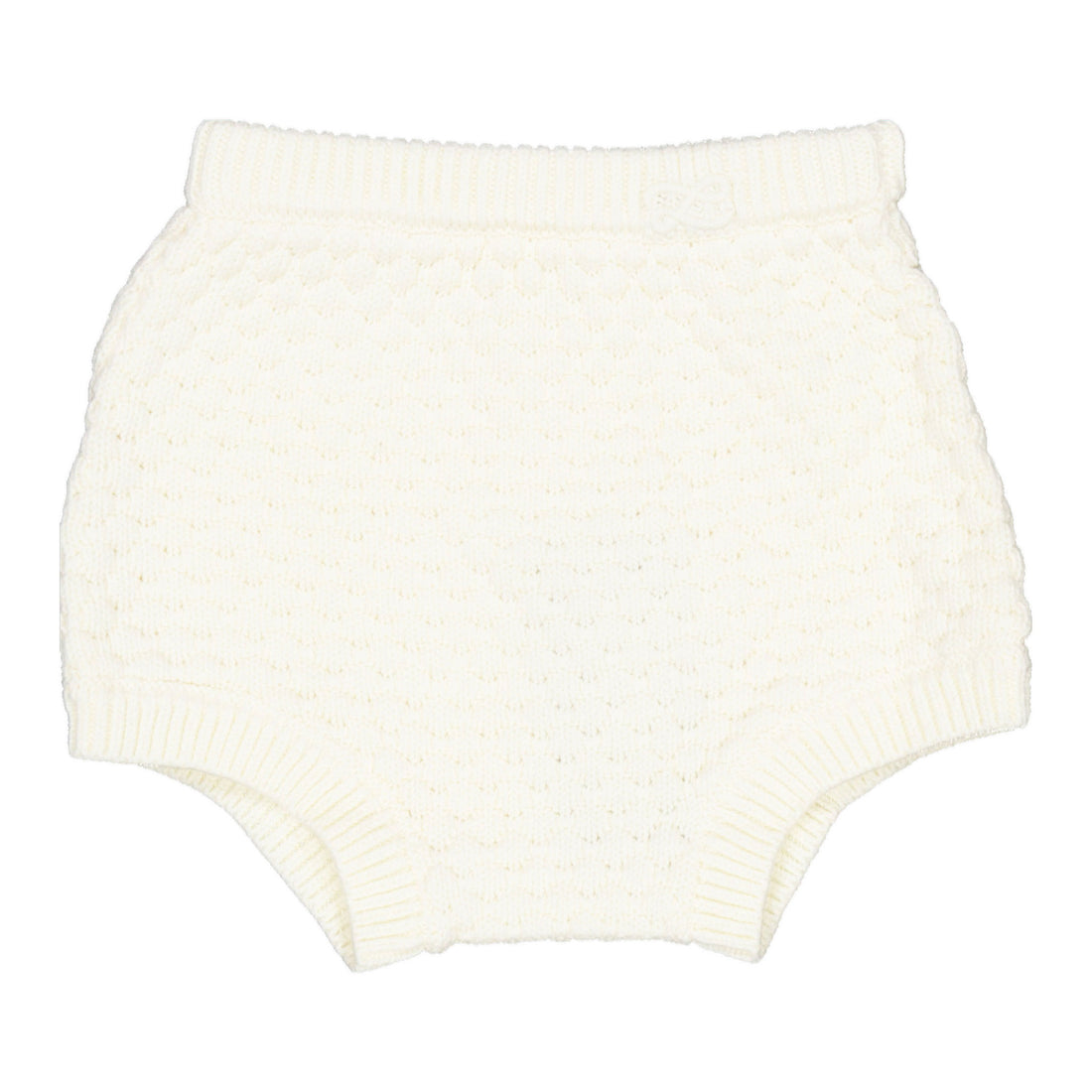 L by Ladida Cream Textured Knit Bloomer
