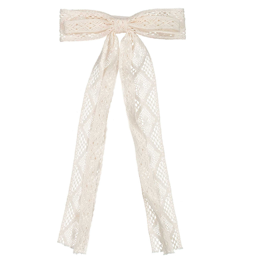 Knot Hairbands Petal Pink Lace Ribbon Bow