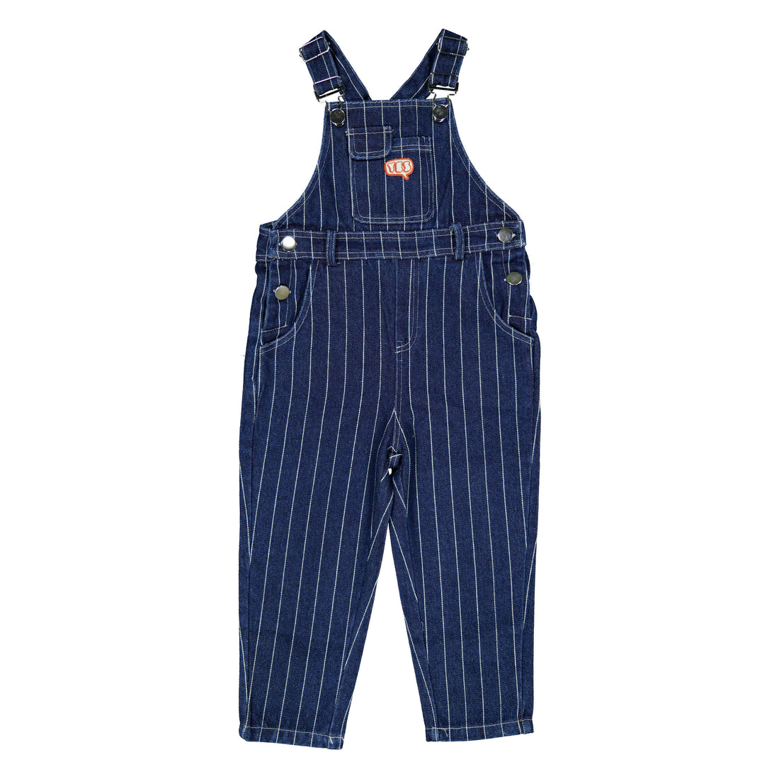 1984 Striped Denim Overalls