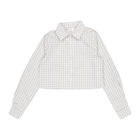 Ava and Lu Checkered Shirt