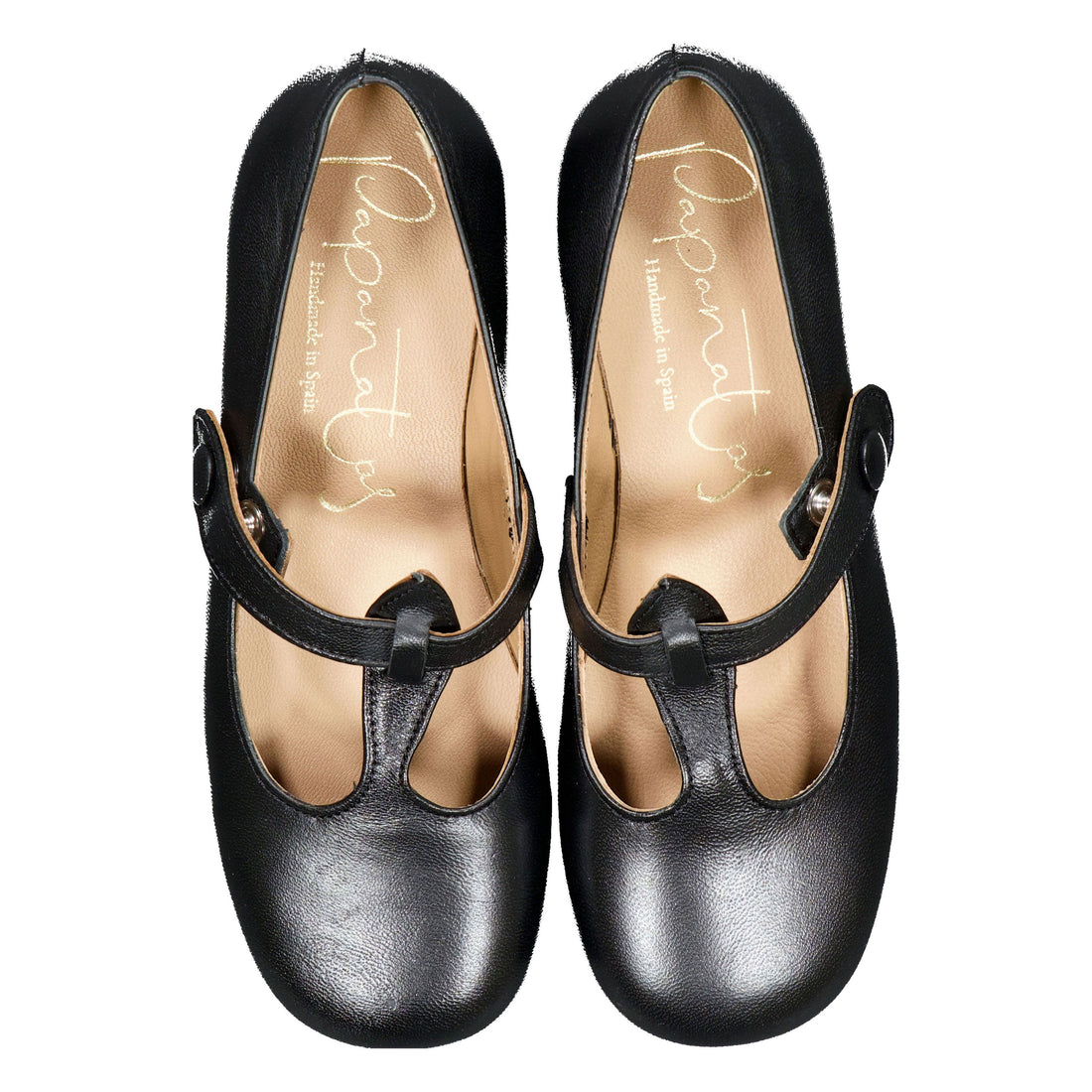 Papanatas  Black Low Cut Mary Janes