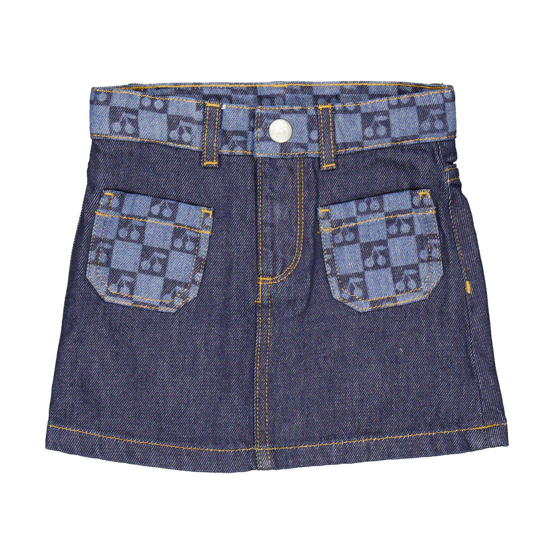 Bonpoint  Dark Denim Tison Skirt