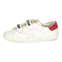 Golden Goose White/Red Old School Sneaker