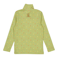 L by Ladida Circle Print Turtleneck