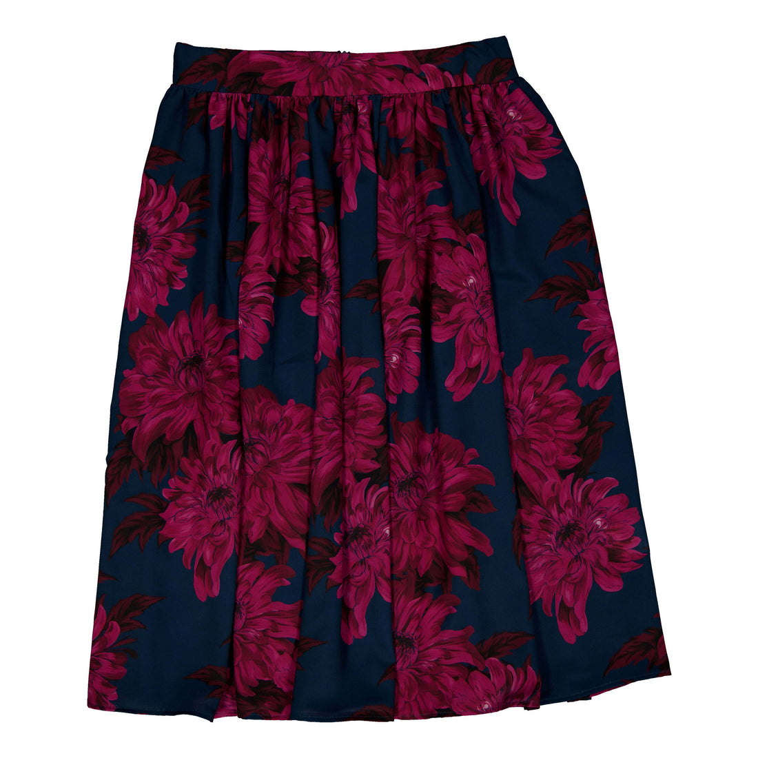 Christina Rohde Blue/Pink Floral Skirt
