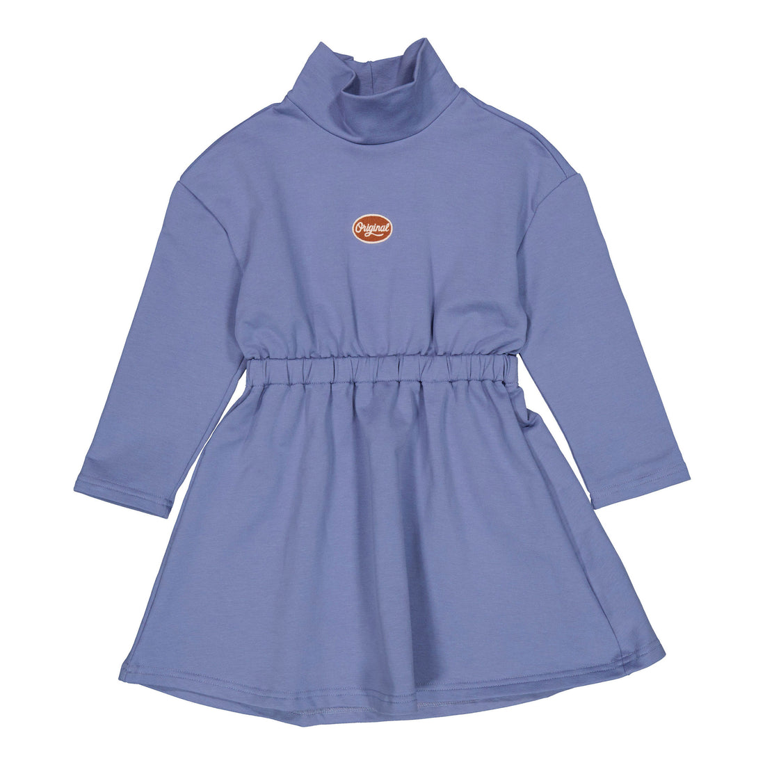 L by Ladida Blue Turtleneck Sweatshirt Dress
