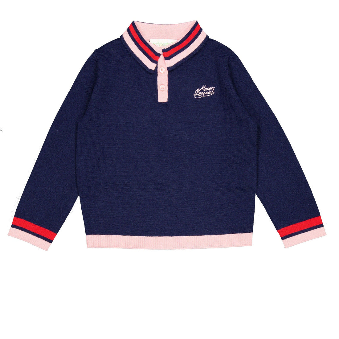 Bonpoint  Navy Malia Pullover