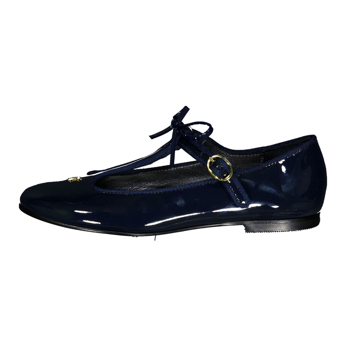 Bonpoint  Midnight Blue Joyce Buckled Shoes