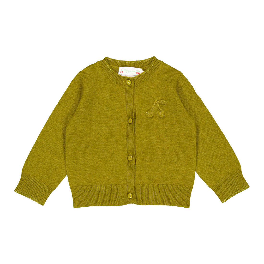 Bonpoint  Green Mialina Cardigan
