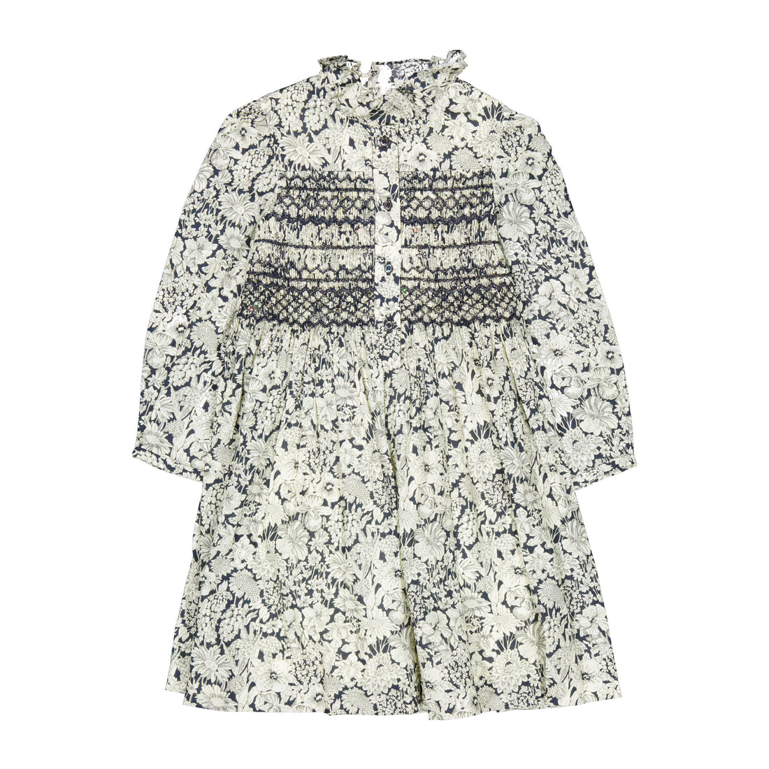 Bonpoint  Navy Marjolaine Dress