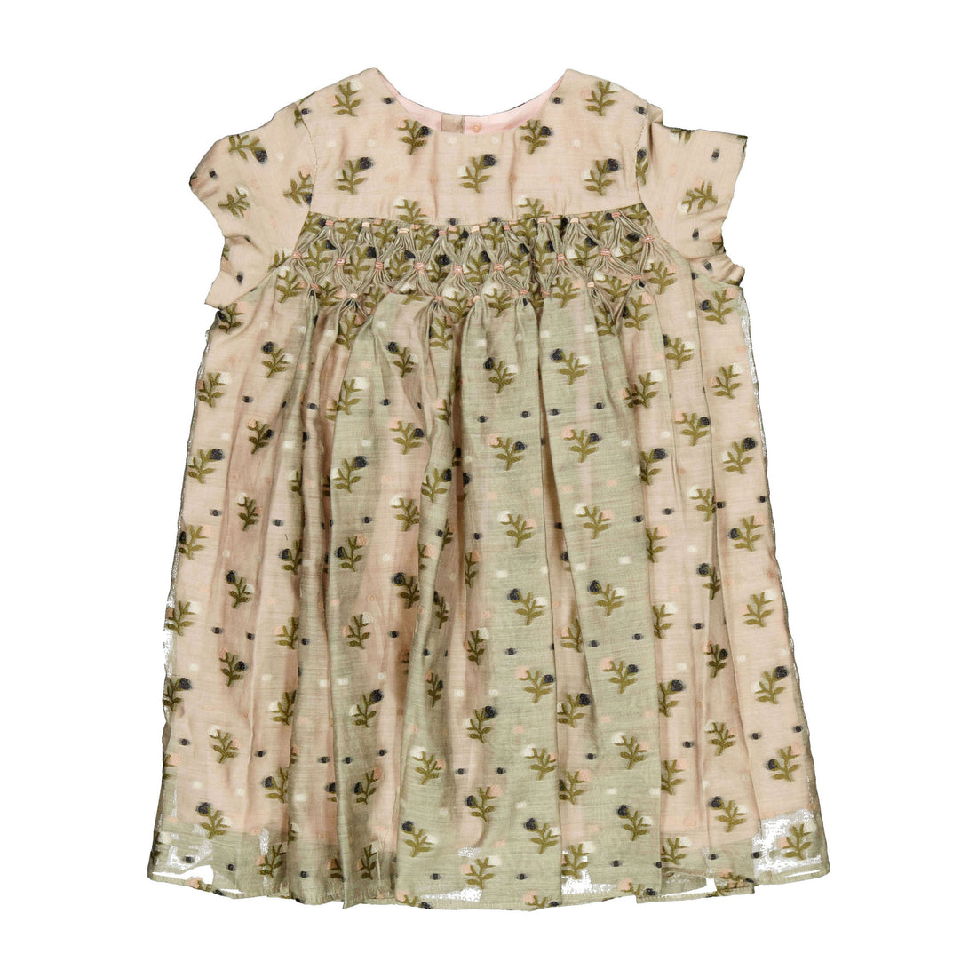 Bonpoint  Greenish Bronze Maruska Dress