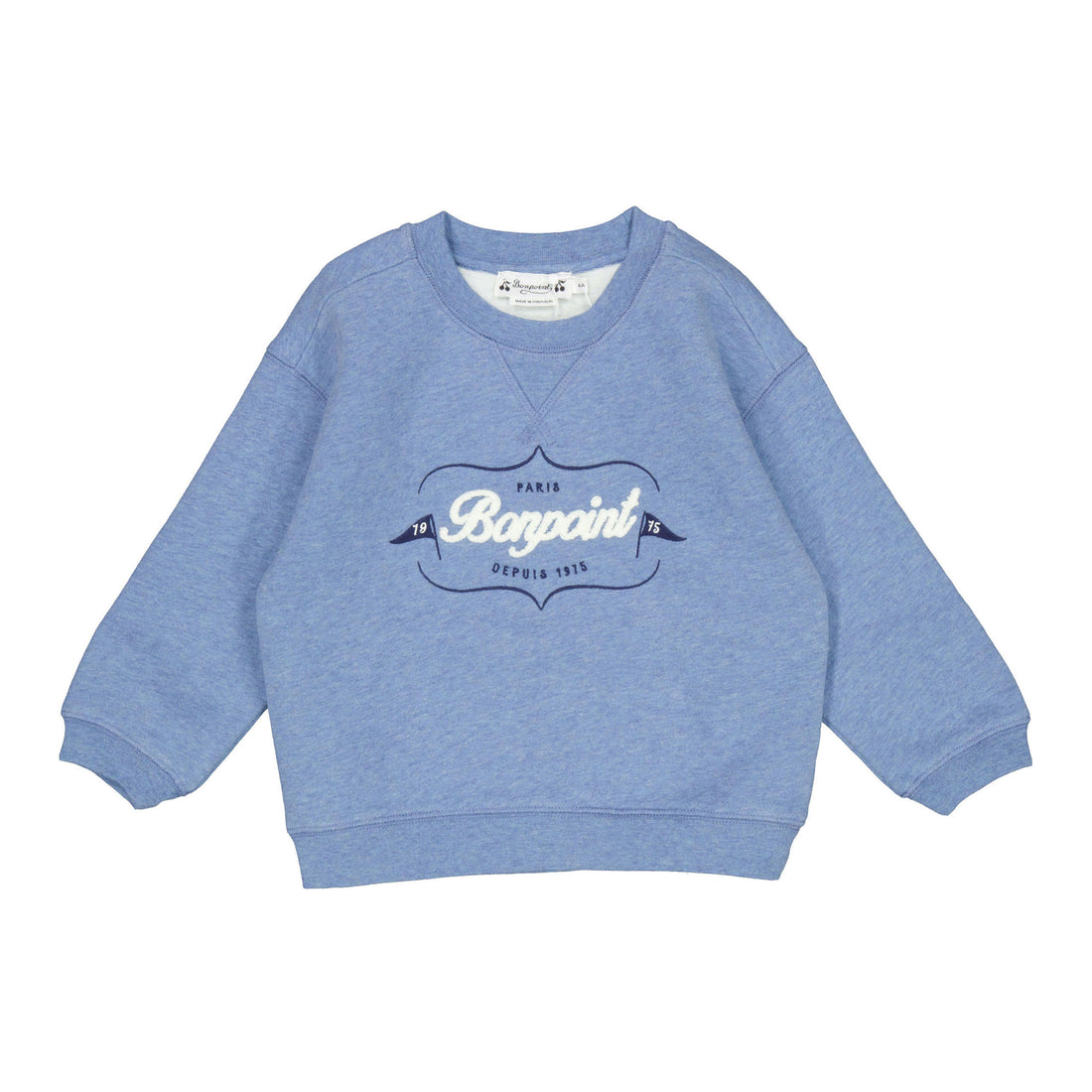 Bonpoint  Dusty Blue Erol Sweatshirt