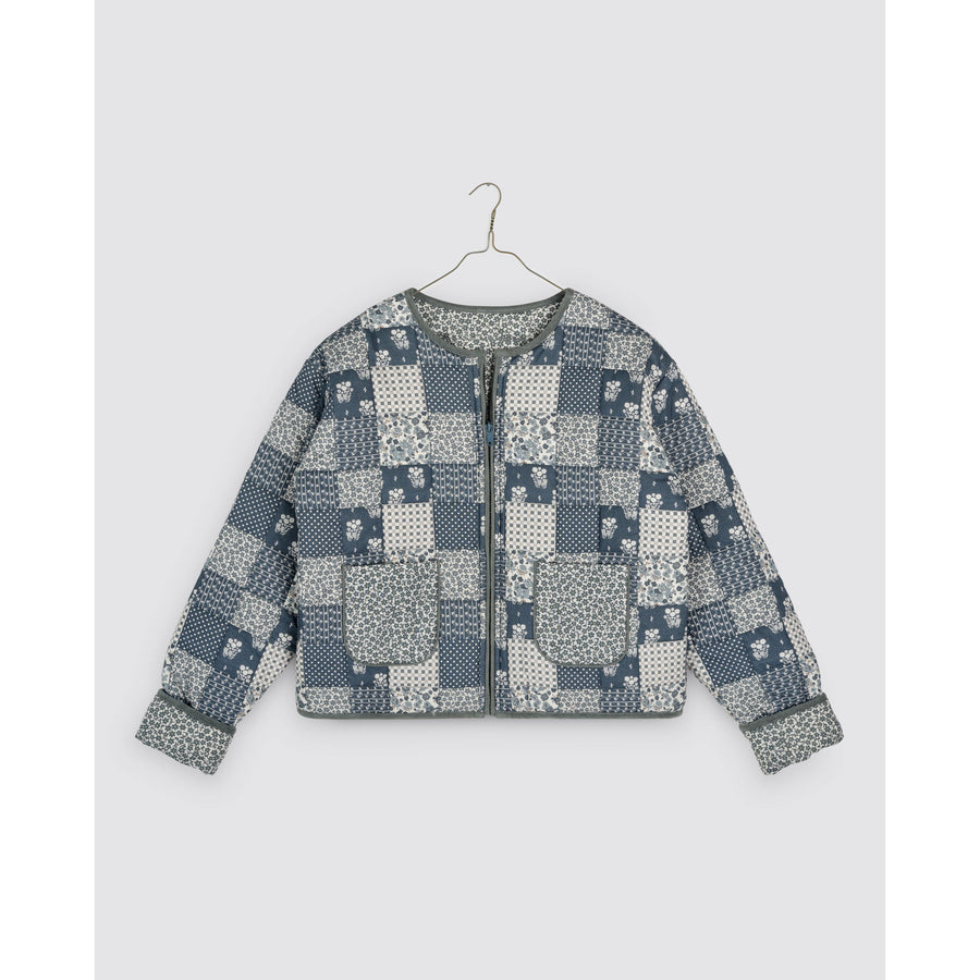 Little Cotton Clothes Patchwork Print Floral Jojo Women Coat