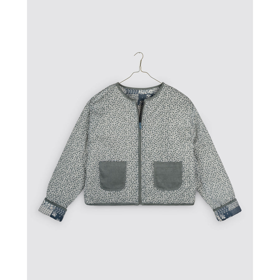 Little Cotton Clothes Patchwork Print Floral Jojo Women Coat