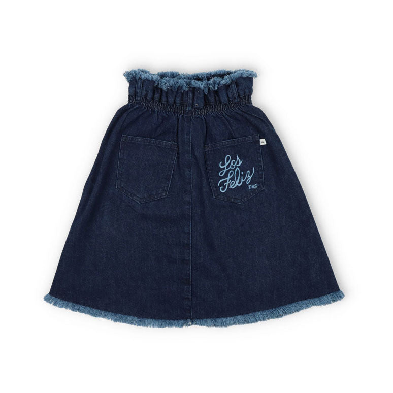 The New Society Dark Blue Denim Lagoon Special Skirt