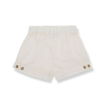 1+ in the Family  Off White Lara Baby Shorts