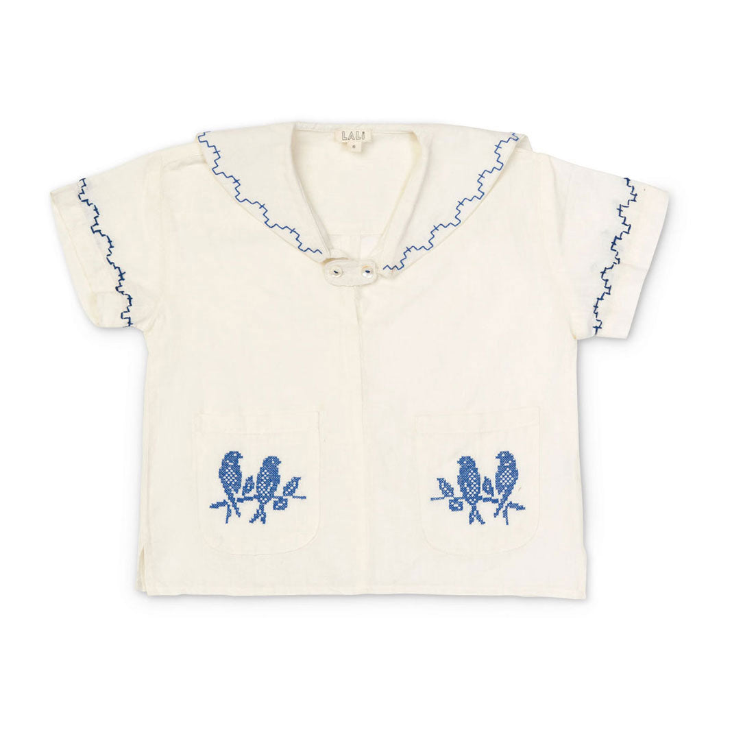 Lali Opaline Linen Sailor Shirt