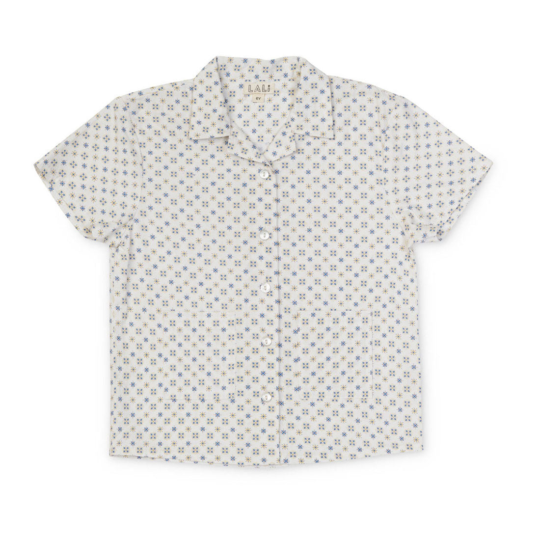 Lali Tile Print Henri Shirt