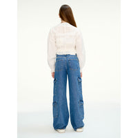 Les Coyotes De Paris Off White Romantic Wrap Top