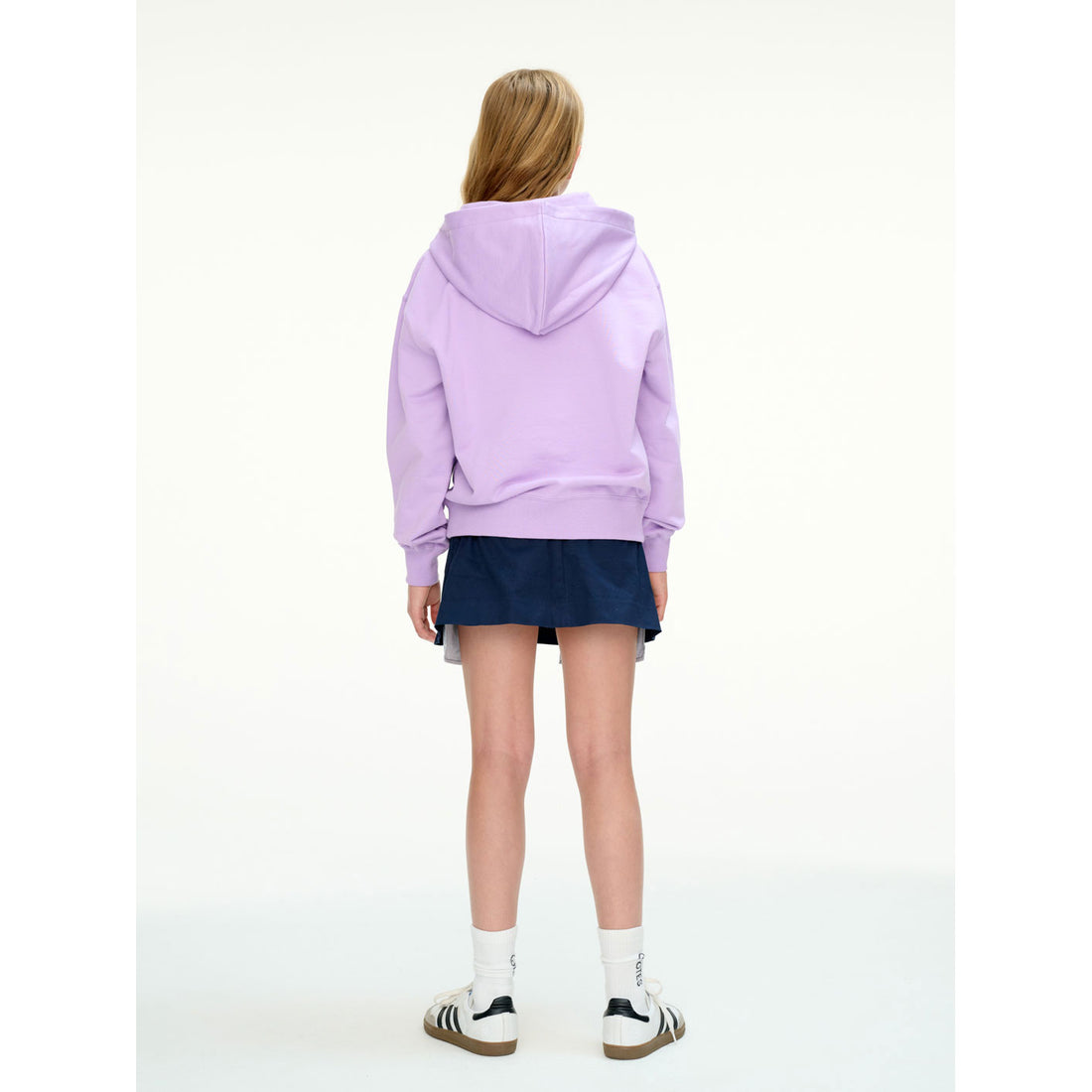 Les Coyotes De Paris Wild Violet Elaxed Fit Collage Hoodie