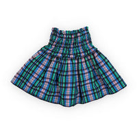 The New Society Infinite Navy Checks Lidia Skirt