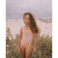 Buho White Stripes Bathing suit