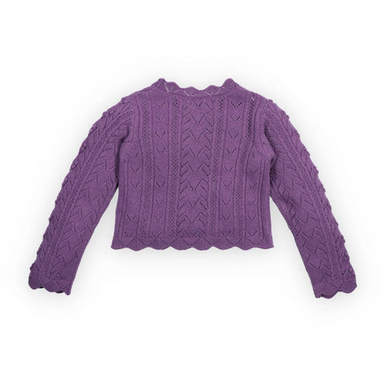 The New Society Grape Bliss Lila Sweater