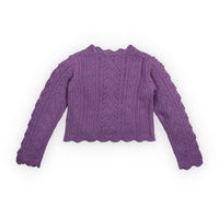 The New Society Grape Bliss Lila Sweater