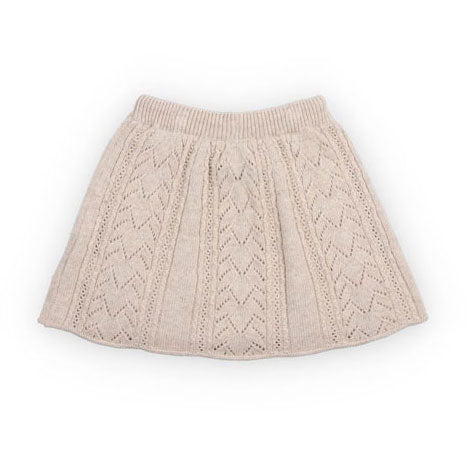 The New Society Moonlight White Lila Skirt