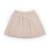 The New Society Moonlight White Lila Skirt