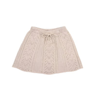 The New Society Moonlight White Lila Skirt