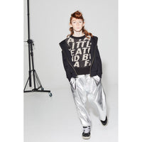 Little Creative Factory Black LCF Jacquard Knit Sweater