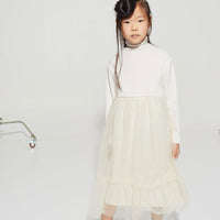 Little Creative Factory White Glaring Dress