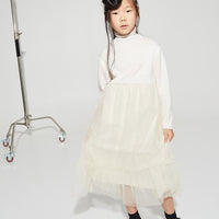 Little Creative Factory White Glaring Dress