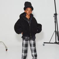 Little Creative Factory Black Harrington Bomber Jacket