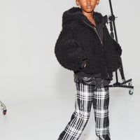 Little Creative Factory Black Harrington Bomber Jacket